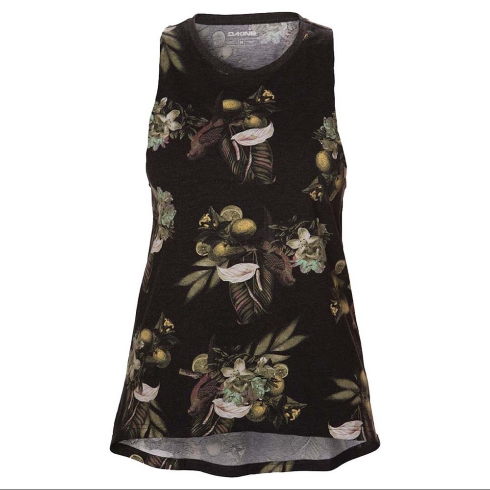DAKINE - Flipside Hula Floral Racerback Tank - NEW